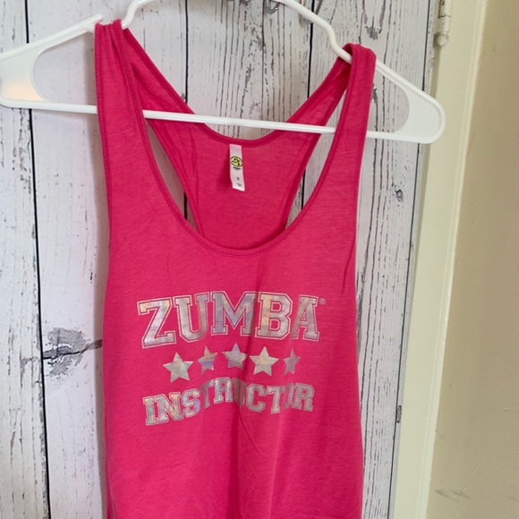Pink Zumba Fitness Tank - Picture 2 of 3